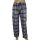 Pandora Chequered Flannel Trousers - Large