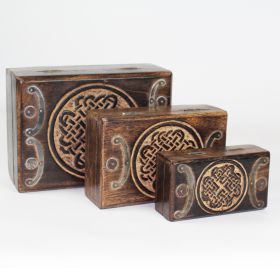 Celtic Quaternary Knot Box 3 in 1