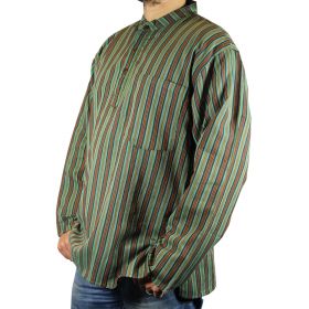 Jonesy Striped Granddad Shirt