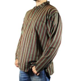 Wilson Striped Granddad Shirt