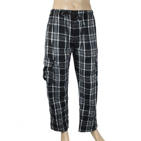 Stark Chequered Flannel Combat Trousers