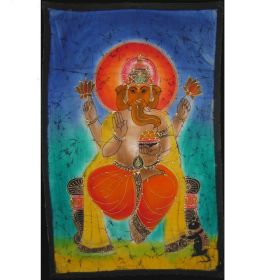 Batik - Ganesha holding Modakam
