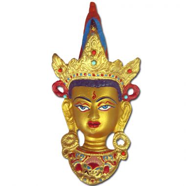 Buddha Gold Head Wall Hanging
