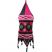 Large Lantern Lampshade - Pink & Black