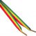 Punk, Goth & Skater Boot Laces - Rasta Colours