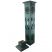 Weathered Wood Coloured Magrathea Incense Towers - Teal