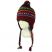 Woollen Nepalese Hats - Red Multi-Coloured