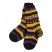 Colouful Woollen Socks - Yellow & Purple