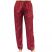 Striped Cotton Trousers - Blood Red XL
