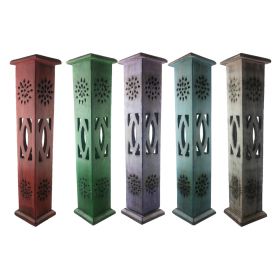 Weathered Wood Coloured Magrathea Incense Towers