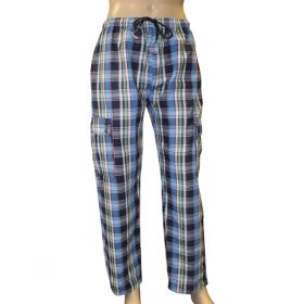 Tyrion Chequered Combat Trousers - XL