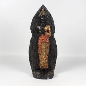 Standing Thai Budha 30cm - Red/Gold