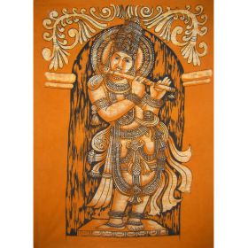 Krishna Batik Large - Orange