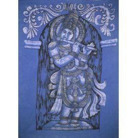 Krishna Batik Large - Blue