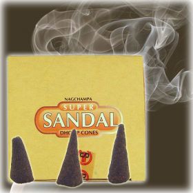 Dhoop Cone Incense - Sandal