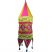 XL Lantern Lampshades - Pink & Mustard